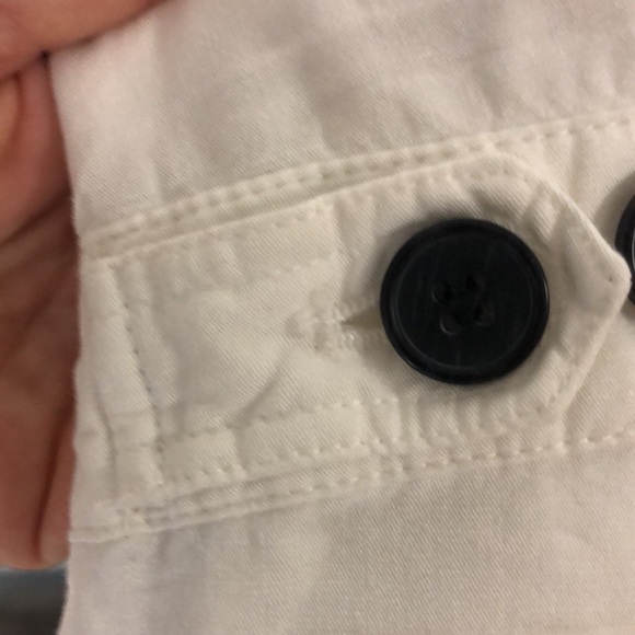 Ivory Chambray Overalls - Picture 9 of 12